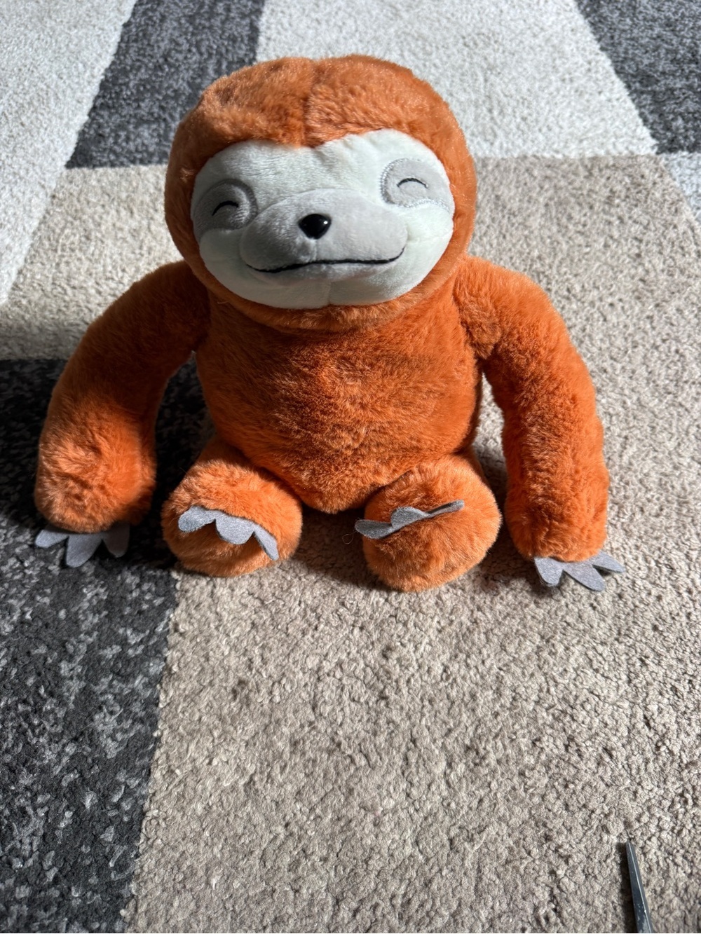 Snuggle Buddy Soft Sloth Plush Toy - Cozy Cuddly Stuffed Animal- heat and hug